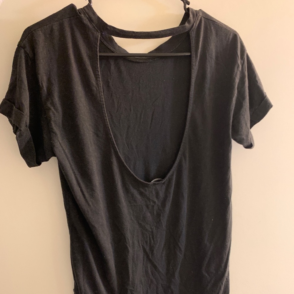 Forever 21 Backless T-Shirt